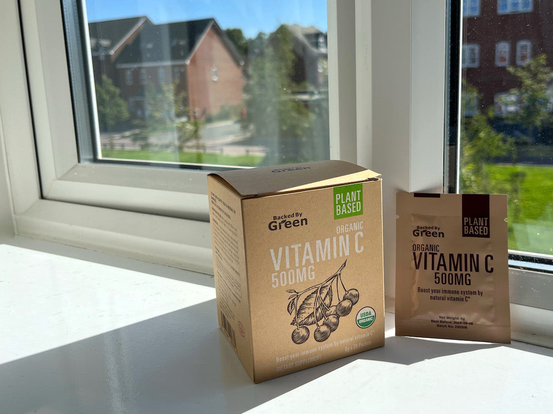 Organic Plant Based Vitamin C 500mg