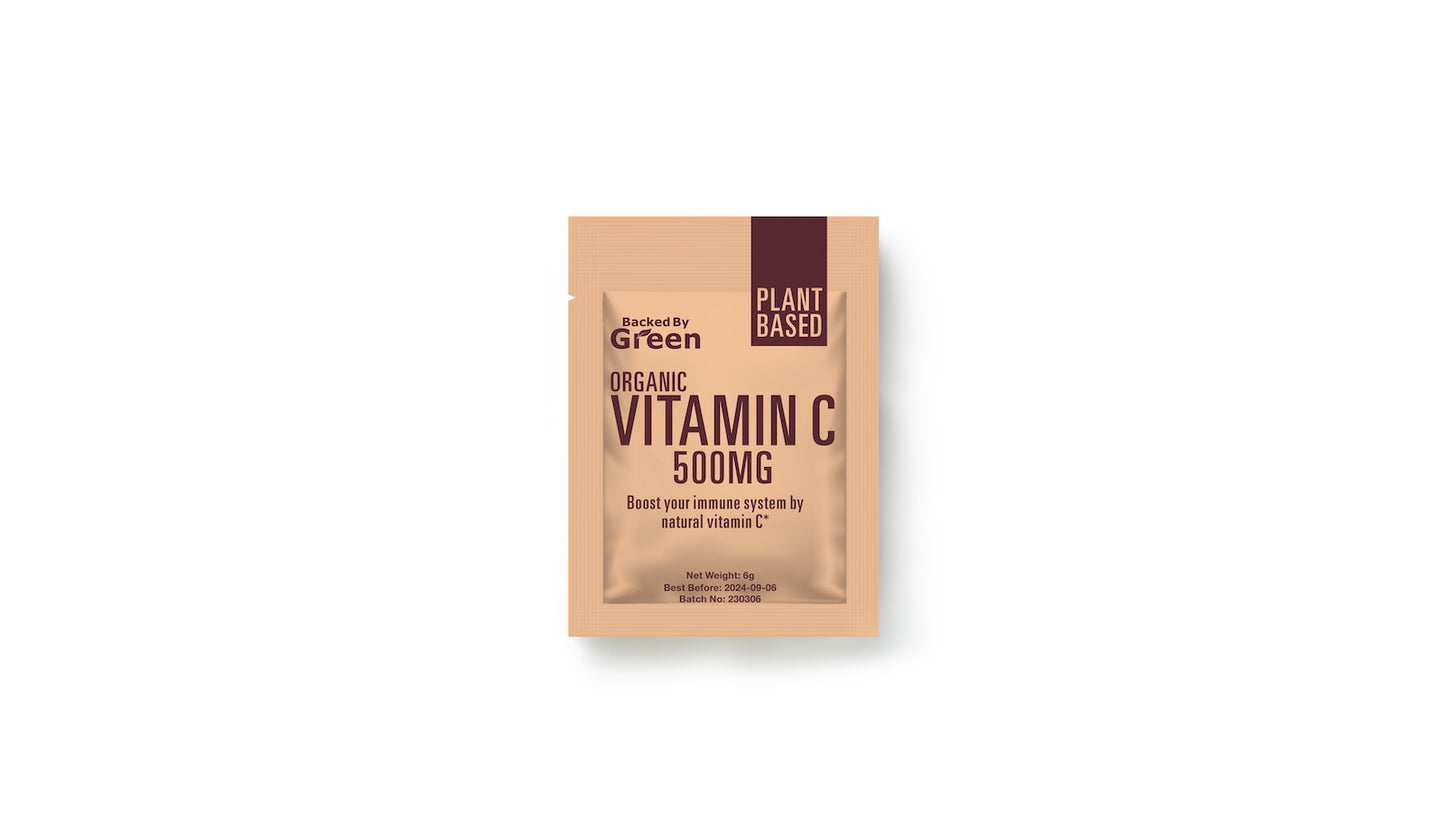 Organic Plant Based Vitamin C 500mg