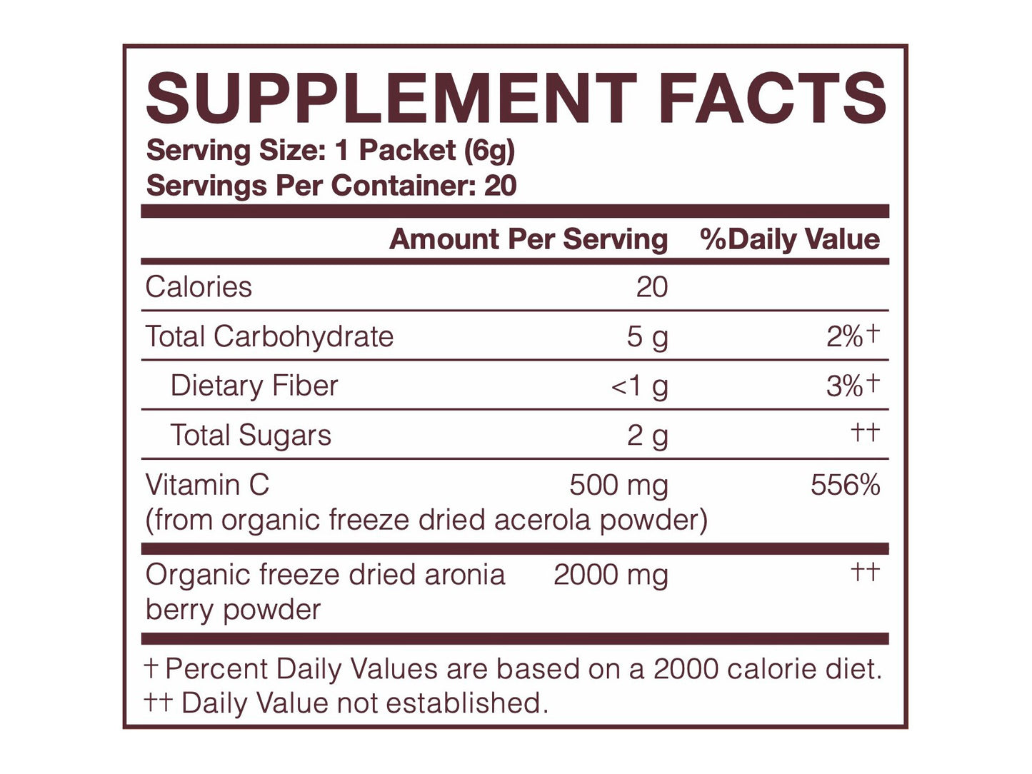 Organic Plant Based Vitamin C 500mg
